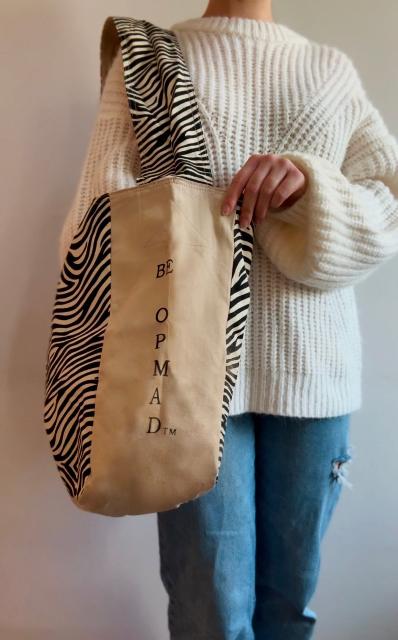Black & White Zebra Bag