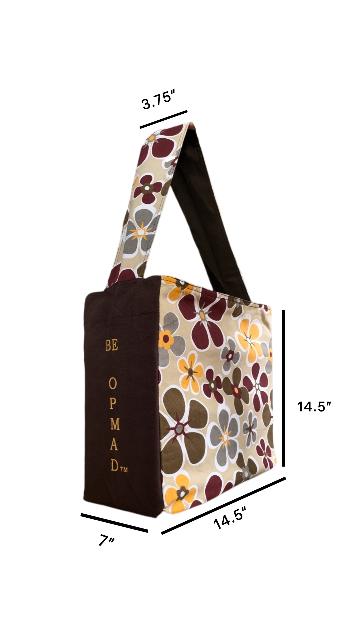 Tan Floral Bag