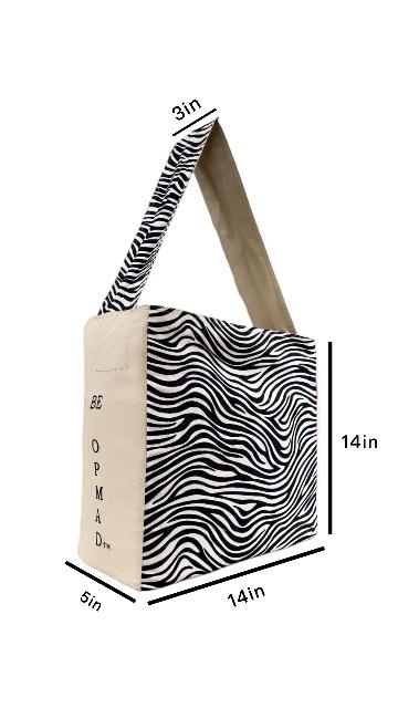 Black & White Zebra Bag